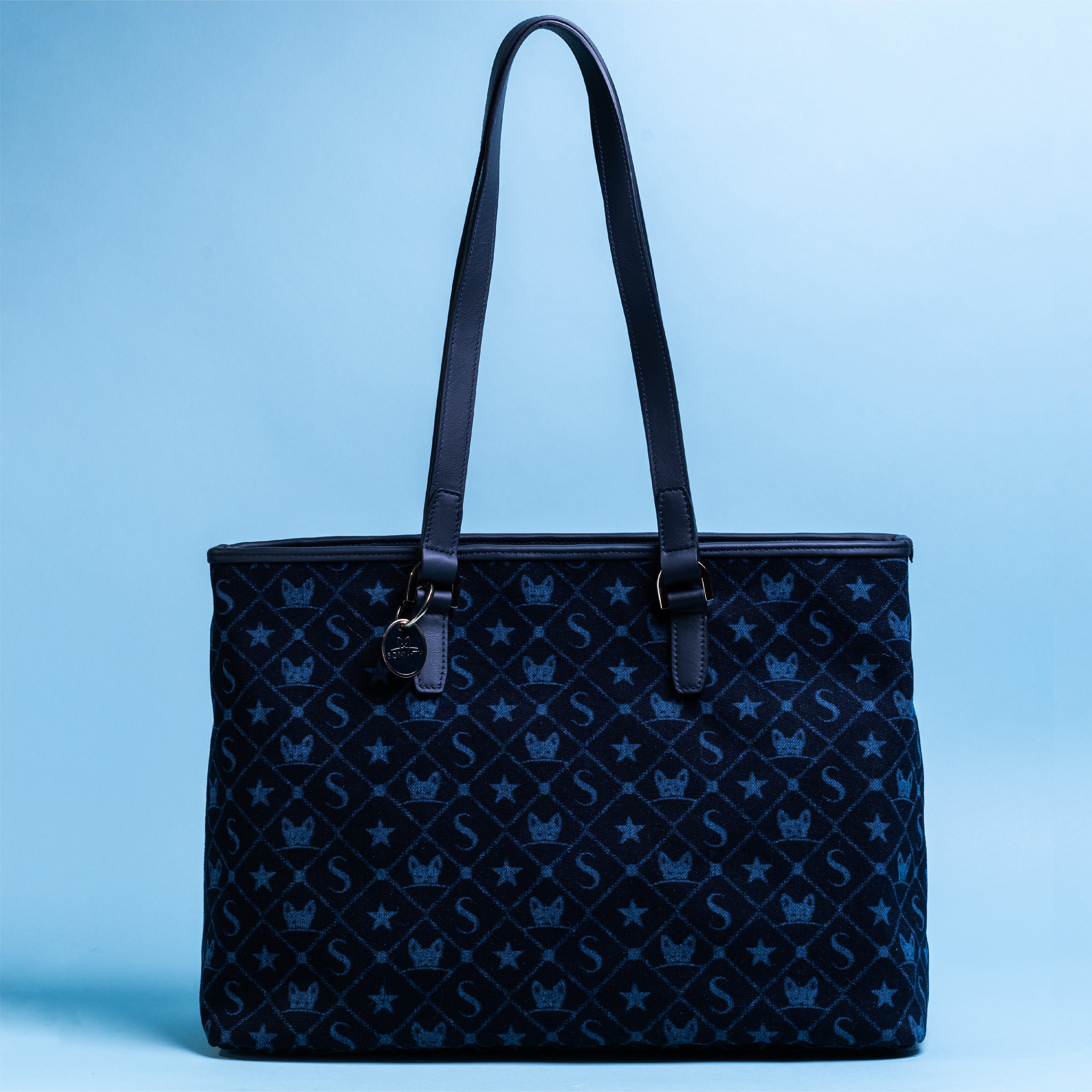 VZ Monogram tote bag is indeed versatile and stylish to accompany